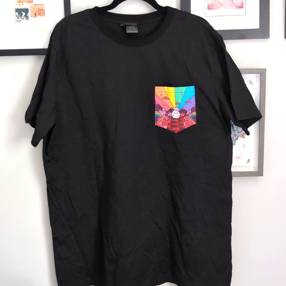 Paws of Pride LE Fire Pocket tee - Picture 1 of 6